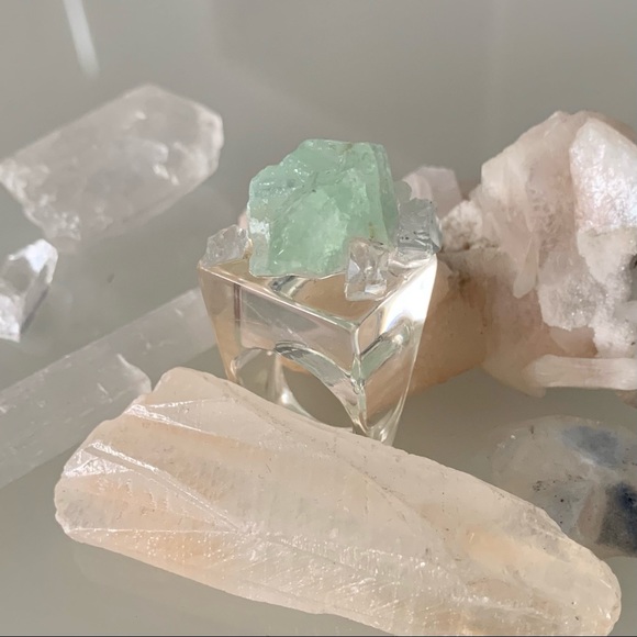 Re-worked Acrylic Ring - Picture 3 of 8